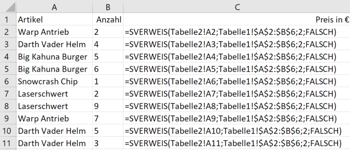 Excel Sverweis Funktion Am Beispiel Einfach Erklärt Traenscom