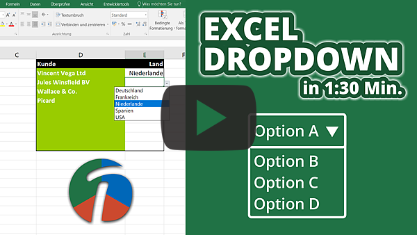 Excel Dropdown - Beitrag als Video