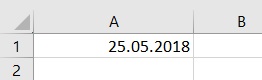 Excel Datum – Statisch Excel Datum - Statisch